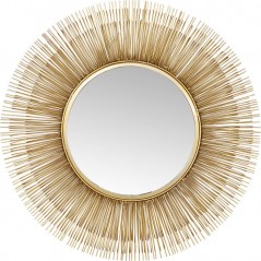 Mirror Sunburst Tre Gold Ø87cm